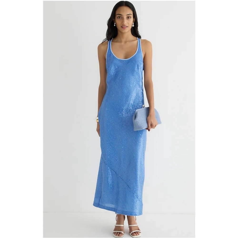 J Crew Alicia Sequin Tank Dress Limited Edition size 4